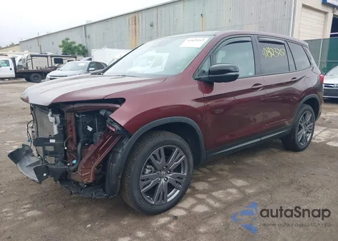 2021 Honda Passport Awd Ex-L z USA, uszkodzony, nr VIN 5FNYF8H54MB016452
